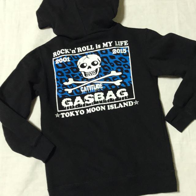♯GASBAG♯かっこいいフードパーカー110ガスバック < キッズ/ベビー  ♯GASBAG♯かっこいいフードパーカー110ガスバック  < キッズ/ベビーの