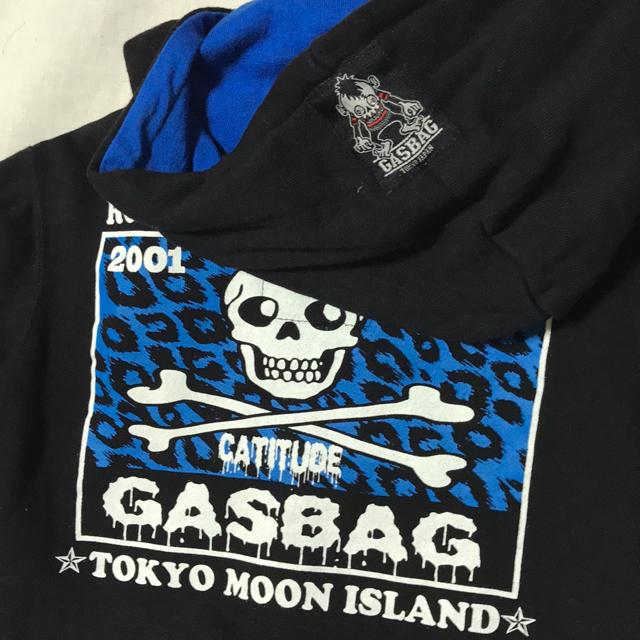 ♯GASBAG♯かっこいいフードパーカー110ガスバック < キッズ/ベビー  ♯GASBAG♯かっこいいフードパーカー110ガスバック < キッズ/ベビーの