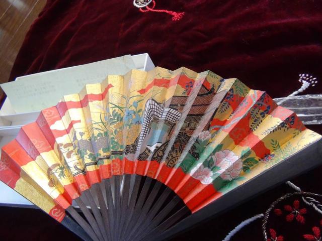 扇子飾り竹台セット! < インテリア/ライフ 扇子飾り竹台セット! < インテリア/ライフの