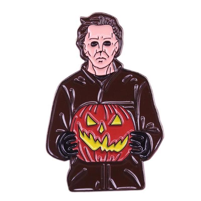 新品 ハロウィン マイケル・マイヤーズ ピンブローチ < 男性アクセサリー/時計  新品 ハロウィン マイケル・マイヤーズ ピンブローチ  < 男性アクセサリー/時計の