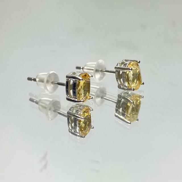 《ピアス》宝石質 天然石シトリン 両耳用ピアス < 女性アクセサリー/時計  《ピアス》宝石質 天然石シトリン 両耳用ピアス < 女性アクセサリー/時計の