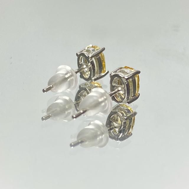 《ピアス》宝石質 天然石シトリン 両耳用ピアス < 女性アクセサリー/時計  《ピアス》宝石質 天然石シトリン 両耳用ピアス < 女性アクセサリー/時計の