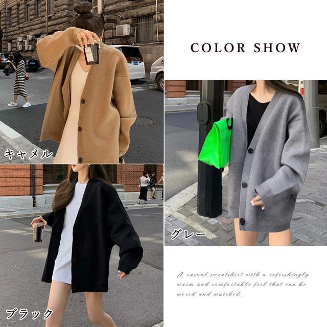 送料無料 新品 ニットカーディガン レディース 中厚手 < 女性ファッション  送料無料 新品 ニットカーディガン レディース 中厚手 < 女性ファッションの