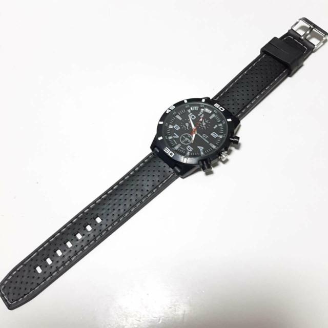 新品 腕時計 黒 白 スポーツ ビジネス < 男性アクセサリー/時計  新品 腕時計 黒 白 スポーツ ビジネス < 男性アクセサリー/時計の