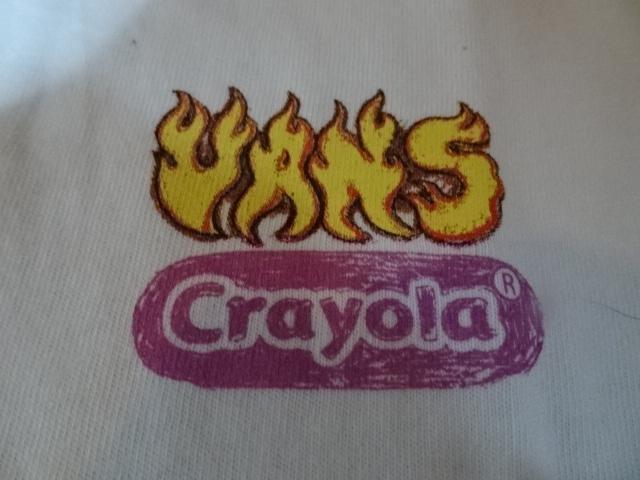 バンズx クレヨラ【Crayola】 バックプリント有 ロングスリーブTシャツUS XS < 女性ファッション  バンズx クレヨラ【Crayola】 バックプリント有 ロングスリーブTシャツUS XS < 女性ファッションの