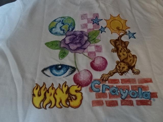 バンズx クレヨラ【Crayola】 バックプリント有 ロングスリーブTシャツUS XS < 女性ファッション  バンズx クレヨラ【Crayola】 バックプリント有 ロングスリーブTシャツUS XS < 女性ファッションの