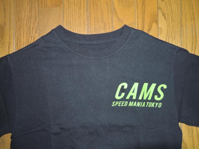 CAMS �`�������W���[ CHALLENGER �~ SAM�fS �n�[���[�p�e���S T�V���c S �� LOGO �o�C�N �J�b�g�\�[ �� �j���t�@�b�V������ 