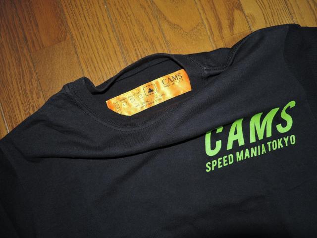 CAMS �`�������W���[ CHALLENGER �~ SAM�fS �n�[���[�p�e���S T�V���c S �� LOGO �o�C�N �J�b�g�\�[ �� �j���t�@�b�V������ 