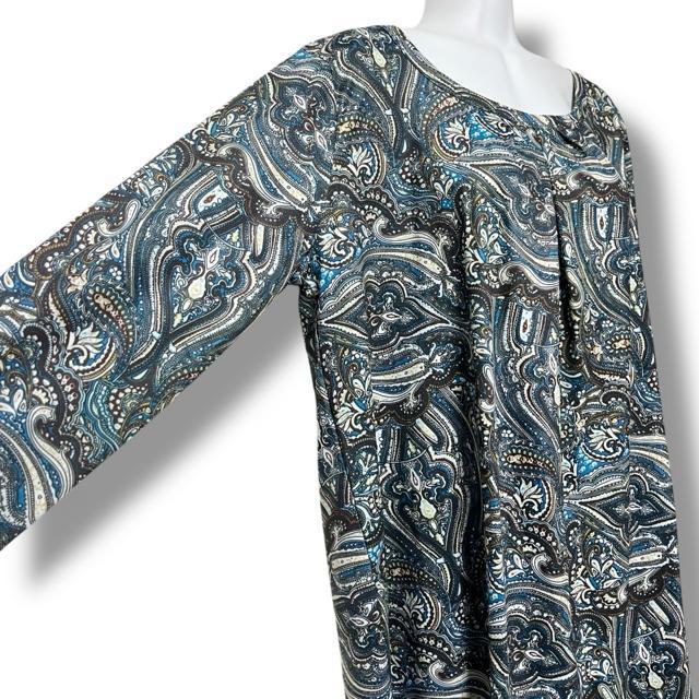 【新品/ellerie】エスニック調☆ペイズリー柄ワンピース < ブランド  【新品/ellerie】エスニック調☆ペイズリー柄ワンピース < ブランドの