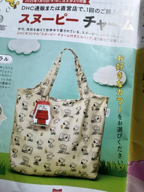 4個セット!DHC スヌーピー エコバッグ!チャーム付き!新品!景品!非売品!同じの4個です。 < 女性ファッション  4個セット!DHC スヌーピー エコバッグ!チャーム付き!新品!景品!非売品!同じの4個です。  < 女性ファッションの