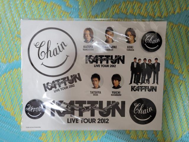 新品未使用 KAT-TUN ステッカー バッジ < タレントグッズ  新品未使用 KAT-TUN ステッカー バッジ < タレントグッズの