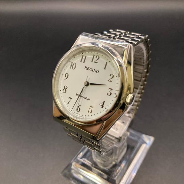 即決 REGUNO レグノ ソーラー 腕時計 E031-T017215 < ブランド 即決 REGUNO レグノ ソーラー 腕時計 E031-T017215 < ブランドの