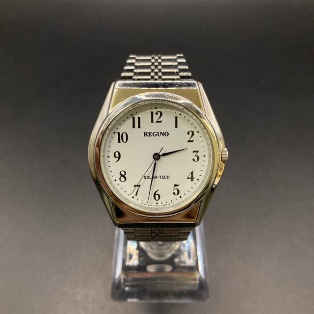 即決 REGUNO レグノ ソーラー 腕時計 E031-T017215 < ブランド 即決 REGUNO レグノ ソーラー 腕時計 E031-T017215 < ブランドの