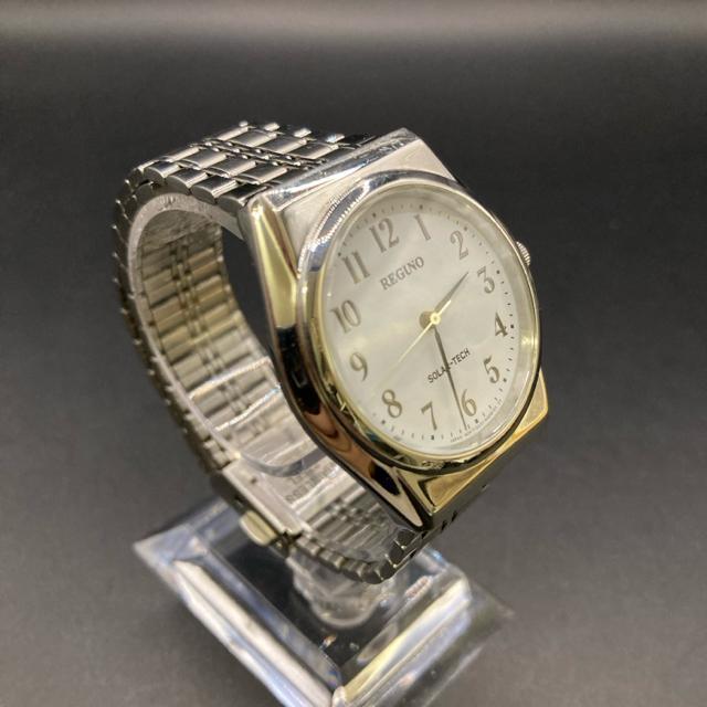 即決 REGUNO レグノ ソーラー 腕時計 E031-T017215 < ブランド 即決 REGUNO レグノ ソーラー 腕時計 E031-T017215 < ブランドの
