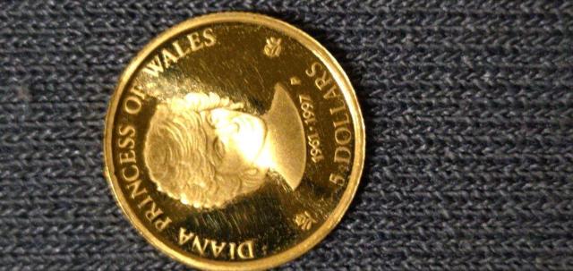 1997年 クック諸島 ダイアナ妃 金貨弊 < ホビー  1997年 クック諸島 ダイアナ妃 金貨弊 < ホビーの