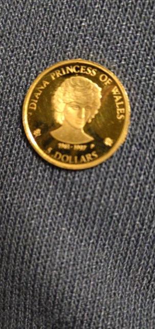 1997年 クック諸島 ダイアナ妃 金貨弊 < ホビー  1997年 クック諸島 ダイアナ妃 金貨弊 < ホビーの