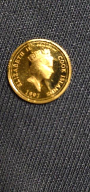 1997年 クック諸島 ダイアナ妃 金貨弊 < ホビー  1997年 クック諸島 ダイアナ妃 金貨弊 < ホビーの
