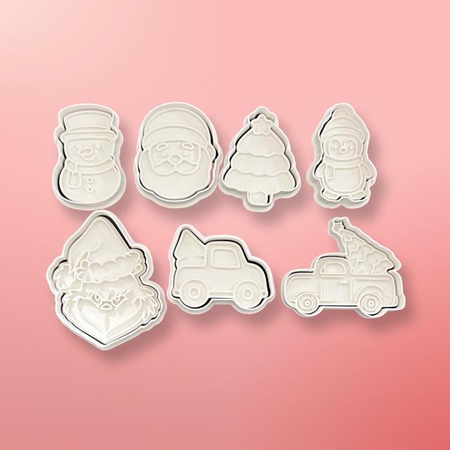 クリスマスの形 多様な形 クッキー型 7個セット 抜き型粘土型 お菓子作り 車 < インテリア/ライフ クリスマスの形 多様な形 クッキー型 7個セット 抜き型粘土型 お菓子作り 車 < インテリア/ライフの