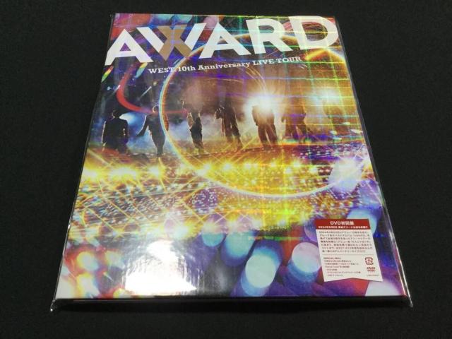 WEST. 10th Anniversary LIVE TOUR AWARD 初回生産限定盤 DVD < タレントグッズ WEST. 10th Anniversary LIVE TOUR AWARD 初回生産限定盤 DVD < タレントグッズの