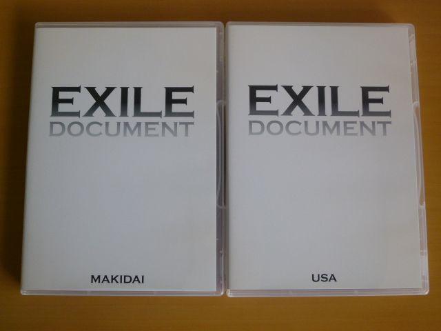 DVD EXILE DOCUMENT MAKIDAI + USA 2本セット < タレントグッズ  DVD EXILE DOCUMENT MAKIDAI + USA 2本セット  < タレントグッズの