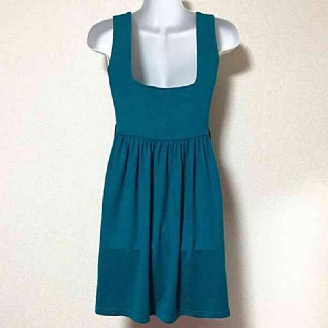 【新品/MariaLuiza】胸元オーガンジーフリルニットソーワンピ < 女性ファッション  【新品/MariaLuiza】胸元オーガンジーフリルニットソーワンピ < 女性ファッションの
