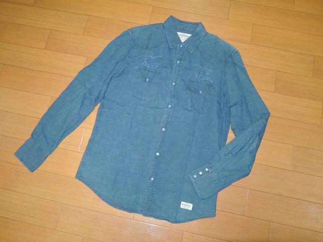 NEIGHBORHOODネイバーフッド鹿刺繍デニムシャツMステッチ < ブランド  NEIGHBORHOODネイバーフッド鹿刺繍デニムシャツMステッチ < ブランドの