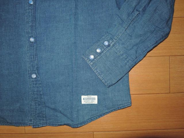 NEIGHBORHOODネイバーフッド鹿刺繍デニムシャツMステッチ < ブランド  NEIGHBORHOODネイバーフッド鹿刺繍デニムシャツMステッチ < ブランドの