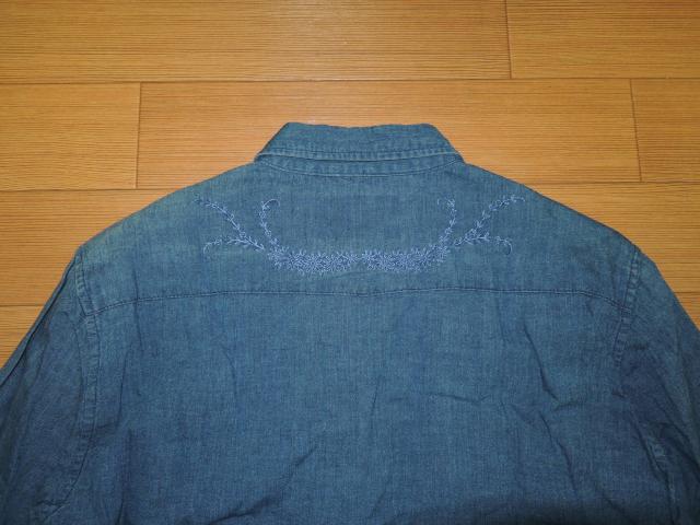 NEIGHBORHOODネイバーフッド鹿刺繍デニムシャツMステッチ < ブランド  NEIGHBORHOODネイバーフッド鹿刺繍デニムシャツMステッチ < ブランドの
