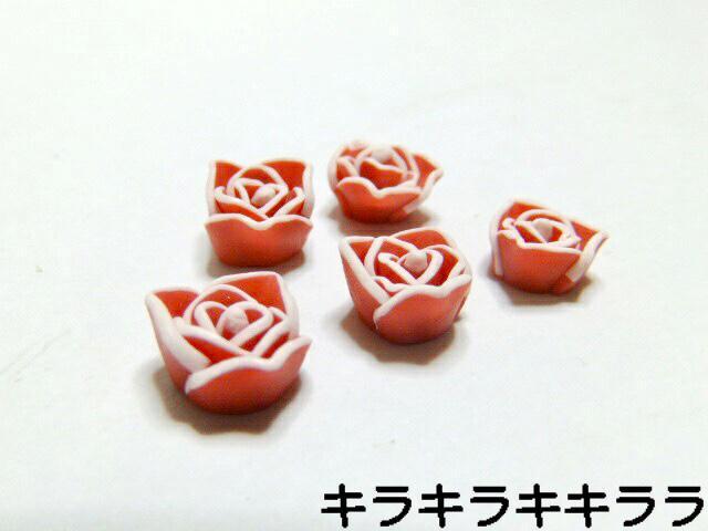 《New》<樹脂粘土>樹脂バラ(薔薇)*デコパーツ【レッド=5個セット】 < 香水/コスメ/ネイル 《New》<樹脂粘土>樹脂バラ(薔薇)*デコパーツ【レッド=5個セット】 < 香水/コスメ/ネイルの
