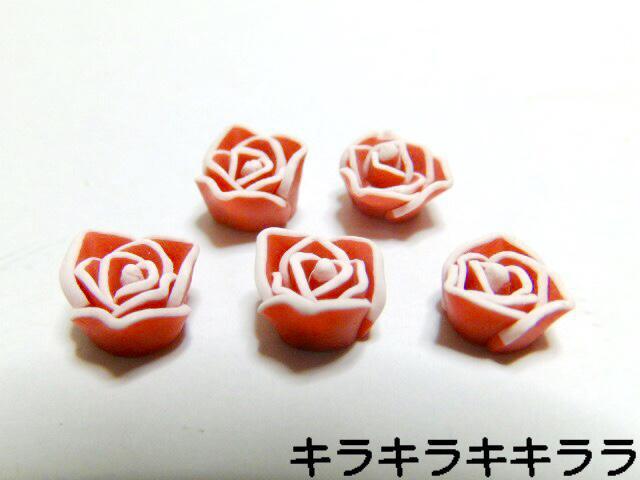 《New》<樹脂粘土>樹脂バラ(薔薇)*デコパーツ【レッド=5個セット】 < 香水/コスメ/ネイル 《New》<樹脂粘土>樹脂バラ(薔薇)*デコパーツ【レッド=5個セット】 < 香水/コスメ/ネイルの