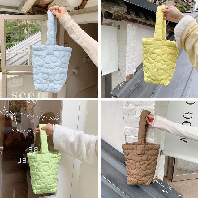 送料無料 新品 ミニトートバッグ パステルカラー 韓国 < 女性ファッション  送料無料 新品 ミニトートバッグ パステルカラー 韓国 < 女性ファッションの