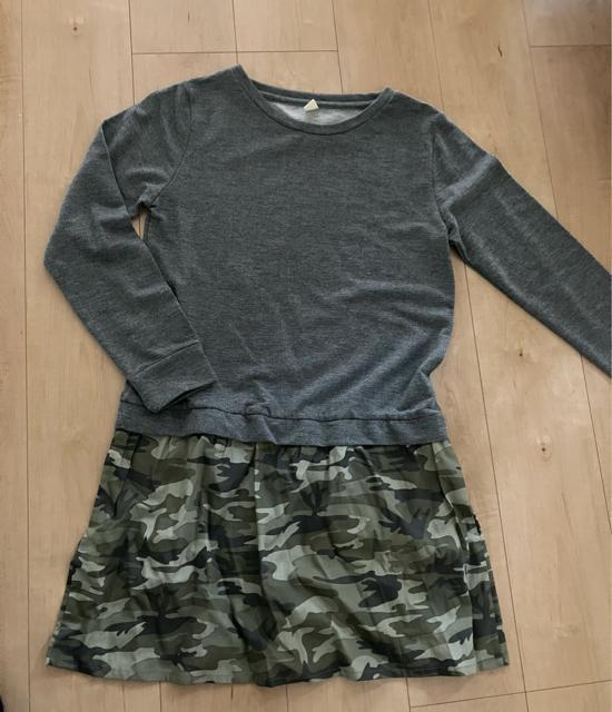 新品 迷彩チュニックワンピース < 女性ファッション  新品 迷彩チュニックワンピース  < 女性ファッションの