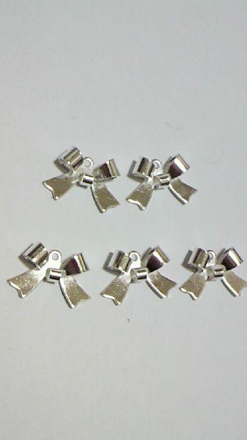 リボンチャーム10×15o銀メッキカラー5個 < ペット/手芸/園芸  リボンチャーム10×15o銀メッキカラー5個  < ペット/手芸/園芸の