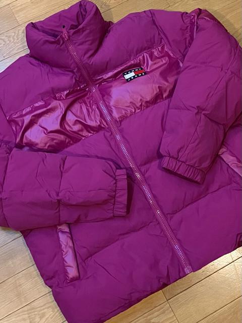TOMMY JEANS ダウンJK サイズ L ショッキングピンク モコモコ トミーヒルフィガー ショッキングピンク < ブランド TOMMY JEANS ダウンJK サイズ L ショッキングピンク モコモコ トミーヒルフィガー ショッキングピンク < ブランドの