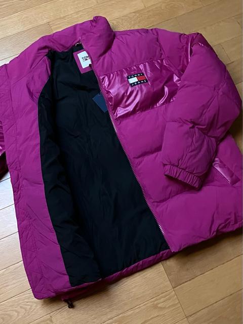 TOMMY JEANS ダウンJK サイズ L ショッキングピンク モコモコ トミーヒルフィガー ショッキングピンク < ブランド TOMMY JEANS ダウンJK サイズ L ショッキングピンク モコモコ トミーヒルフィガー ショッキングピンク < ブランドの