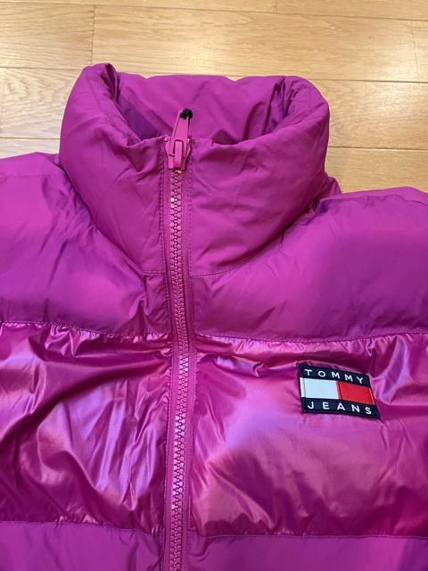 TOMMY JEANS ダウンJK サイズ L ショッキングピンク モコモコ トミーヒルフィガー ショッキングピンク < ブランド TOMMY JEANS ダウンJK サイズ L ショッキングピンク モコモコ トミーヒルフィガー ショッキングピンク < ブランドの