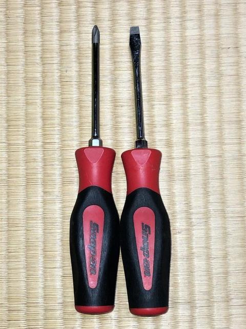 美品!スナップオン Snap-On プラス・マイナスドライバーセット #2 2番・1/4 < ペット/手芸/園芸 美品!スナップオン Snap-On プラス・マイナスドライバーセット #2 2番・1/4 < ペット/手芸/園芸の