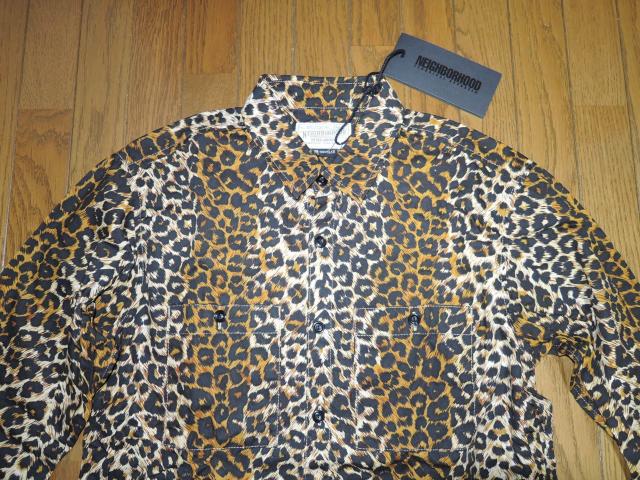 新品 NEIGHBORHOOD ネイバーフッド レオパード柄シャツ M ヒョウ柄 長袖シャツ 豹 HEAD LIGHT.LEO < ブランド 新品 NEIGHBORHOOD ネイバーフッド レオパード柄シャツ M ヒョウ柄 長袖シャツ 豹 HEAD LIGHT.LEO < ブランドの