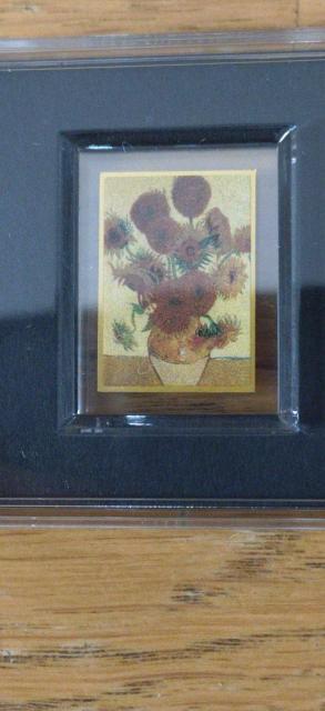 カラー絵画 純金貨 ゴッホ【ひまわり】1/500オンス < ホビー  カラー絵画 純金貨 ゴッホ【ひまわり】1/500オンス  < ホビーの