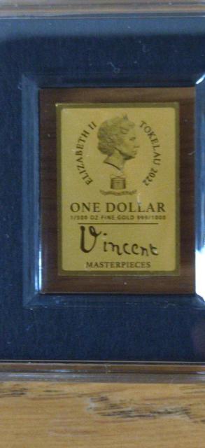 カラー絵画 純金貨 ゴッホ【ひまわり】1/500オンス < ホビー  カラー絵画 純金貨 ゴッホ【ひまわり】1/500オンス < ホビーの