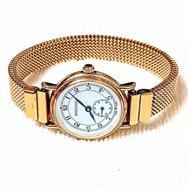 [Xi Montana swiss quartz gold watch