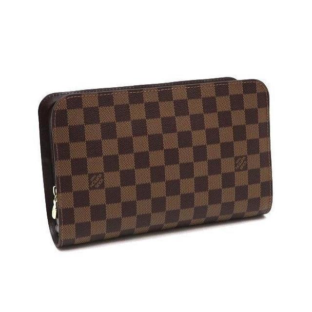 ◆ 本物 新品同様 ◆ LV ルイヴィトン ダミエ サンルイ セカンドバッグ クラッチバッグ ストラップ付き 人気 N51993 < ブランド  ◆ 本物 新品同様 ◆ LV ルイヴィトン ダミエ サンルイ セカンドバッグ クラッチバッグ ストラップ付き 人気 N51993 < ブランドの