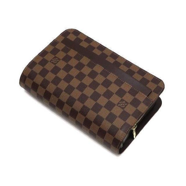 ◆ 本物 新品同様 ◆ LV ルイヴィトン ダミエ サンルイ セカンドバッグ クラッチバッグ ストラップ付き 人気 N51993 < ブランド  ◆ 本物 新品同様 ◆ LV ルイヴィトン ダミエ サンルイ セカンドバッグ クラッチバッグ ストラップ付き 人気 N51993 < ブランドの
