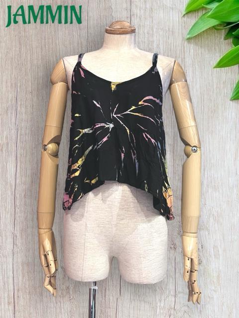 タイダイキャミソール タイダイ ショート丈 アジアン エスニック ビーチ フェス < 女性ファッション タイダイキャミソール タイダイ ショート丈 アジアン エスニック ビーチ フェス < 女性ファッションの