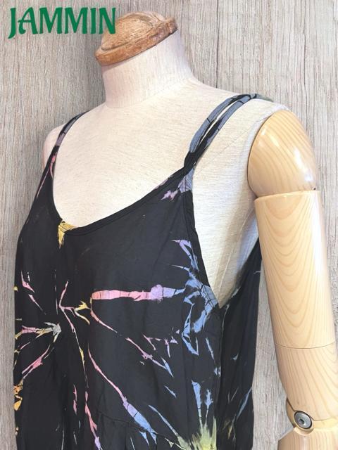 タイダイキャミソール タイダイ ショート丈 アジアン エスニック ビーチ フェス < 女性ファッション タイダイキャミソール タイダイ ショート丈 アジアン エスニック ビーチ フェス < 女性ファッションの