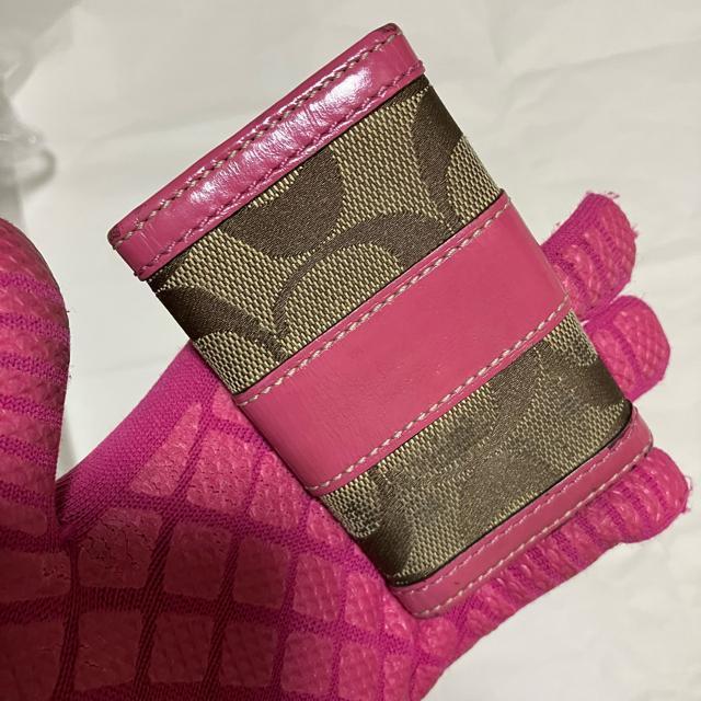 【COACH / コーチ】 シグネチャー / 6連キーケース / ピンク < ブランド 【COACH / コーチ】 シグネチャー / 6連キーケース / ピンク < ブランドの