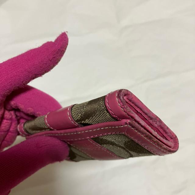 【COACH / コーチ】 シグネチャー / 6連キーケース / ピンク < ブランド 【COACH / コーチ】 シグネチャー / 6連キーケース / ピンク < ブランドの