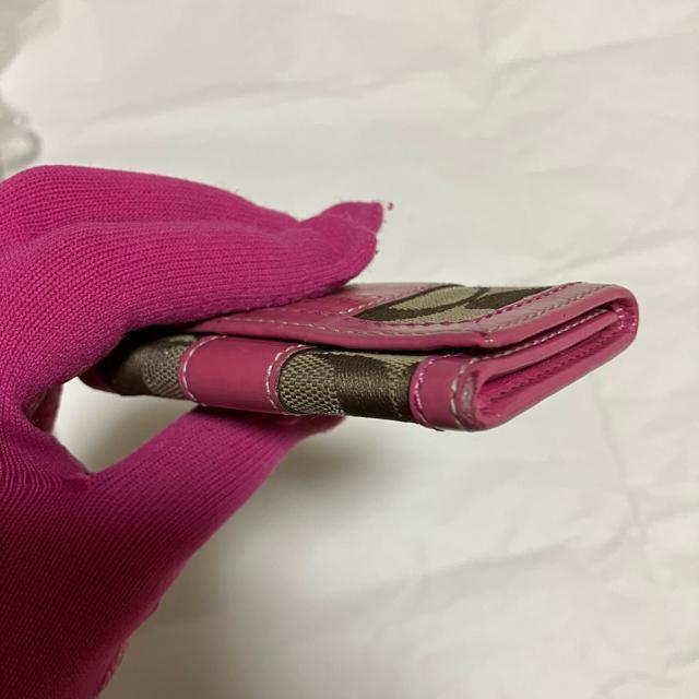 【COACH / コーチ】 シグネチャー / 6連キーケース / ピンク < ブランド 【COACH / コーチ】 シグネチャー / 6連キーケース / ピンク < ブランドの