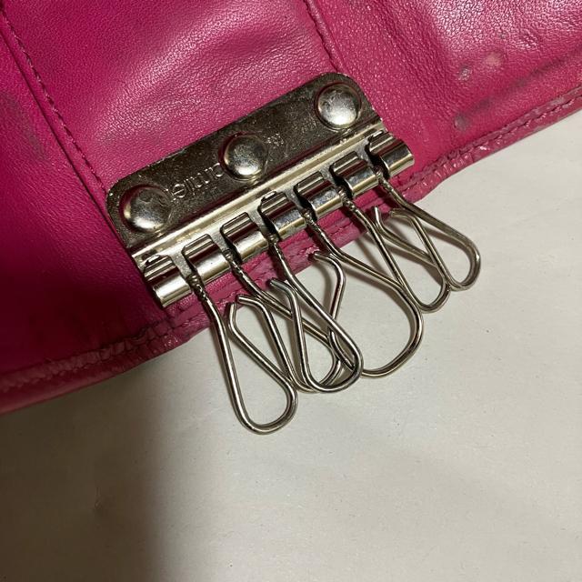 【COACH / コーチ】 シグネチャー / 6連キーケース / ピンク < ブランド 【COACH / コーチ】 シグネチャー / 6連キーケース / ピンク < ブランドの