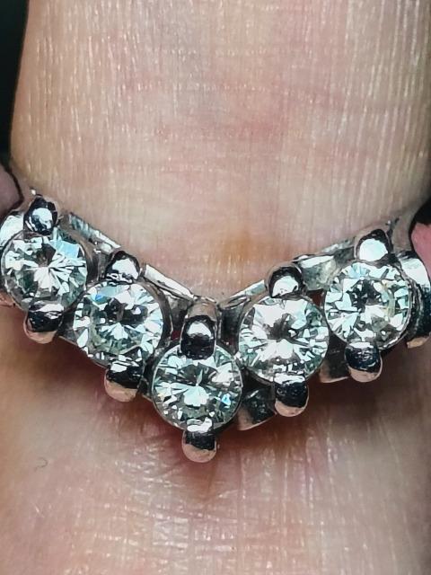pt900�ɏ�_�C��0.58ct�����O �� �����A�N�Z�T���[/���v�� 